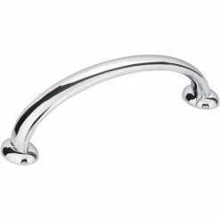 Deals 🎁 Hardware Resources Hudson™ 4-3/8 in. Centre-to-Centre 2-Screw Cabinet Pull in Polished Chrome 👏