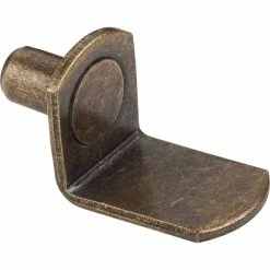 Best deal ✨ Hardware Resources 1/4 in. L-Shaped Shelf Support in Antique Brass ⌛