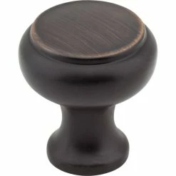 Wholesale 🧨 Hardware Resources Westbury 1-1/4 in. Cabinet Knob with 2-Screw in Brushed Oil Rubbed Bronze 💯