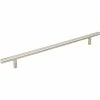 Discount 🧨 Hardware Resources Naples 336 mm. Cabinet Bar Pull Beveled Both Ends with 2-Screw in Satin Nickel 👍 -Hardware Resources Sales Query 967