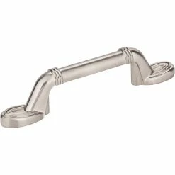 Wholesale 🔔 Hardware Resources Vienna 5-1/2 in. 3-Hole Spiral Cabinet Pull with 2-Screw in Satin Nickel ⌛