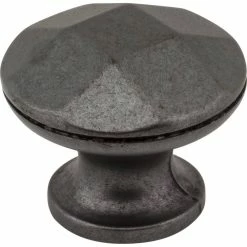 Buy ✔️ Hardware Resources Drake 1-1/4 in. Cabinet Knob with Screw in Gun Metal 😉